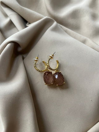 New zultanite stone earrings