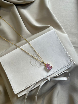 A Y R A Necklace in pink