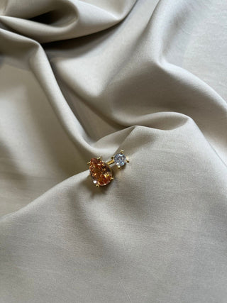 A Y R A ring in coral