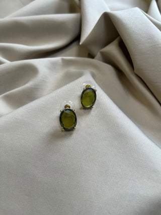 Olive earrings