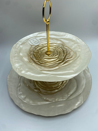 Swan - 2 Tier Cake Stand